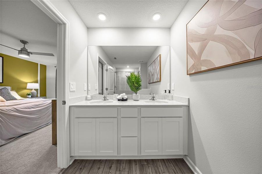 Furnished interior view inside a new home in , Alachua (Image 19). Furnished interior view inside a new home in , Alachua (Image 19).