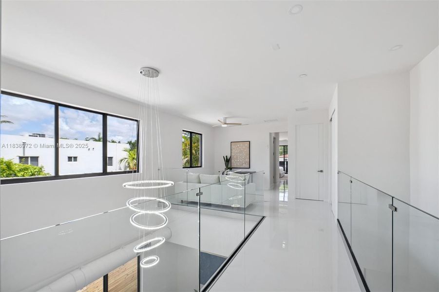 Furnished interior view inside a new home in , Miami (Image 12).