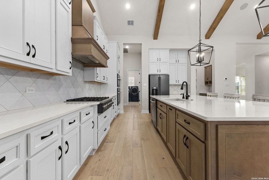 Furnished interior view inside a new home in Waldsanger, New Braunfels (Image 19).