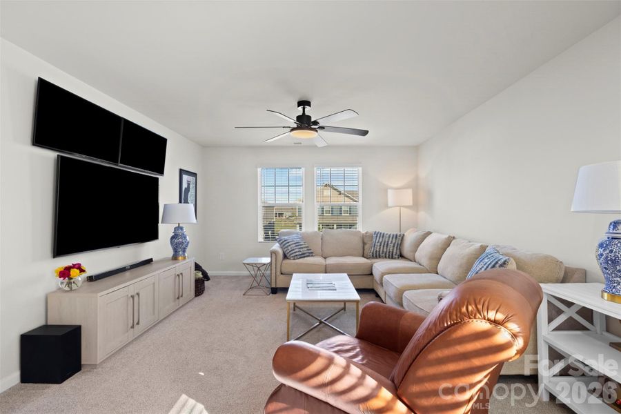 Loft area with lots of room and 3 TV mounts. The sport lovers DREAM! Loft area with lots of room and 3 TV mounts. The sport lovers DREAM!