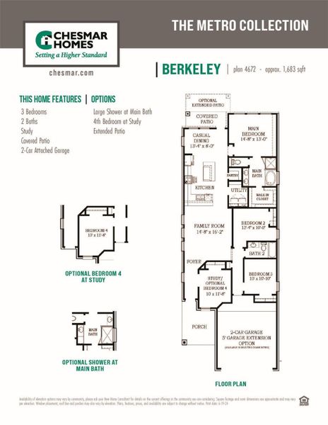 2D floor plan layout of this home in Emory Glen, Magnolia, TX (Image 6). 2D floor plan layout of this home in Emory Glen, Magnolia, TX (Image 6).