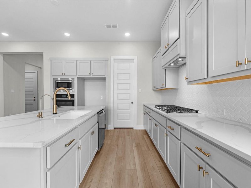Furnished interior view inside a new home in Tompkins Reserve, Katy (Image 6).