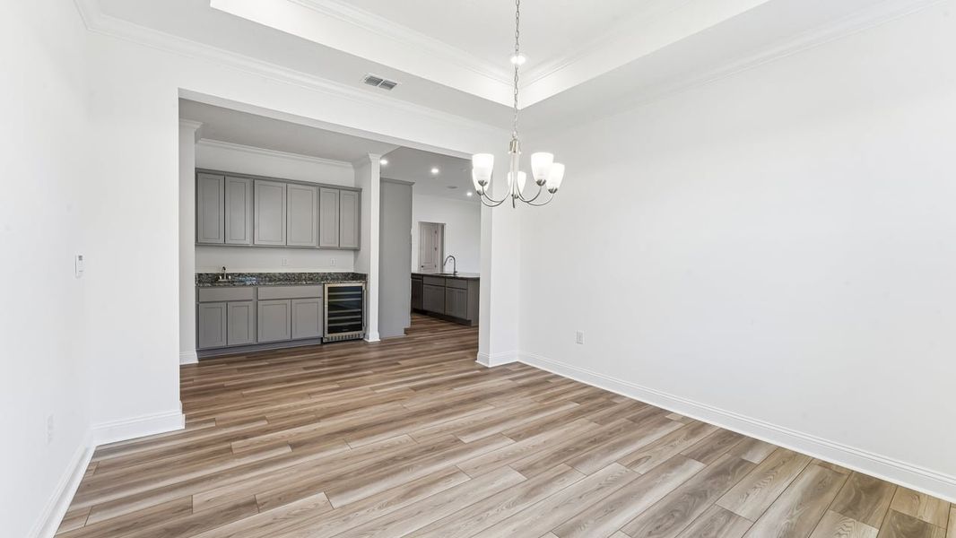 Representative unfurnished interior of a home built from the Naples by Maronda Homes in Winding River, St. Marys (Image 24). Representative unfurnished interior of a home built from the Naples by Maronda Homes in Winding River, St. Marys (Image 24).