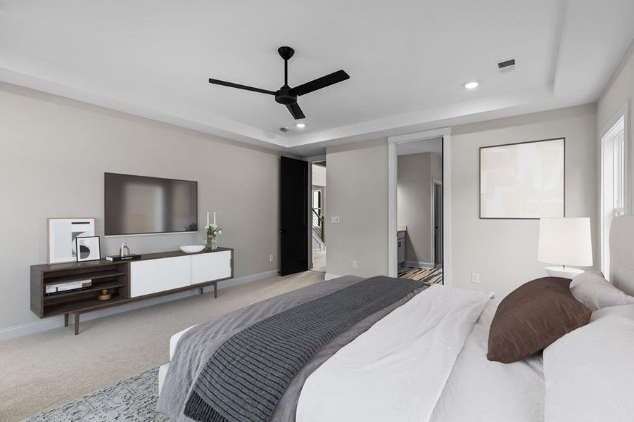 Furnished interior view inside a new home in Harmon Springs, Carrollton (Image 32).