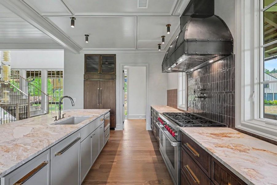 Furnished interior view inside a new home in , Clarkesville (Image 8).