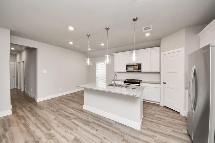 Furnished interior view inside a new home in Sorella: Signature Collection, Tomball (Image 9).