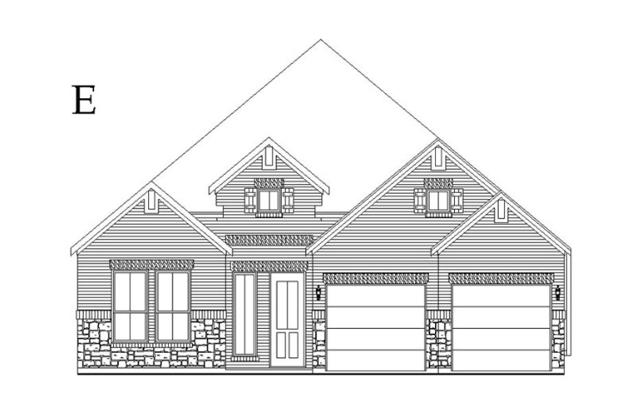 Representative rendering of the exterior for the Glen Rose by Windsor Homes (Image 22).