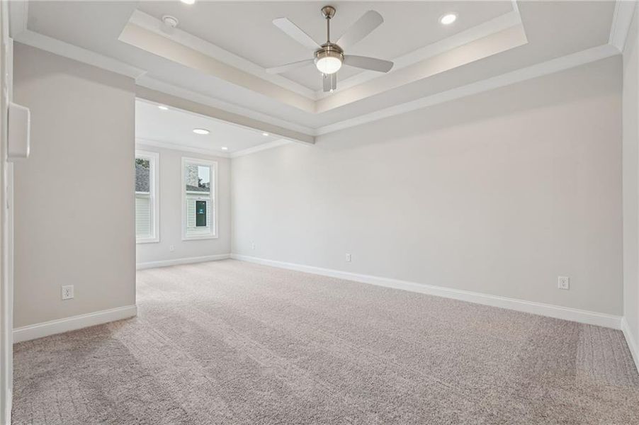 Spacious, unfurnished interior of a new home in Byers Park, Alpharetta (Image 45).