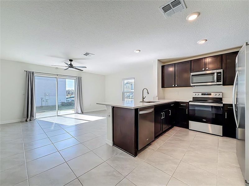 Furnished interior view inside a new home in The Towns at Laurel Commons, Ocala (Image 8).