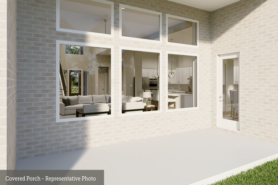 Representative exterior details of a home built from the The Boston by David Weekley Homes in Briarley, Montgomery (Image 4). Representative exterior details of a home built from the The Boston by David Weekley Homes in Briarley, Montgomery (Image 4).