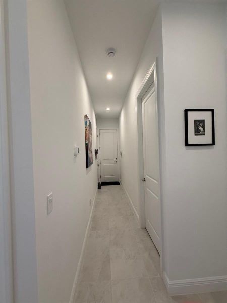 Hallway to Garage