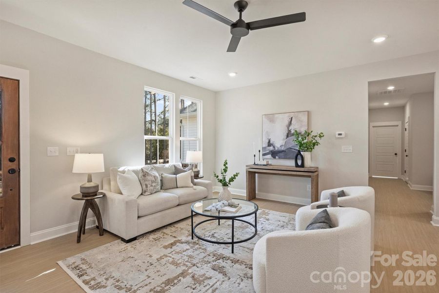 Furnished interior view inside a new home in , Lincolnton (Image 7).