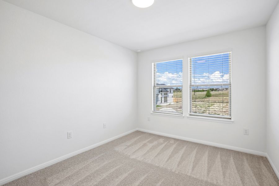 Spacious, unfurnished interior of a new home in Porter Country, Buda (Image 21). Spacious, unfurnished interior of a new home in Porter Country, Buda (Image 21).