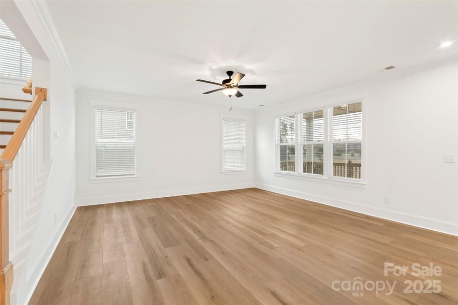 Spacious, unfurnished interior of a new home in Riverwalk, Rock Hill (Image 30).