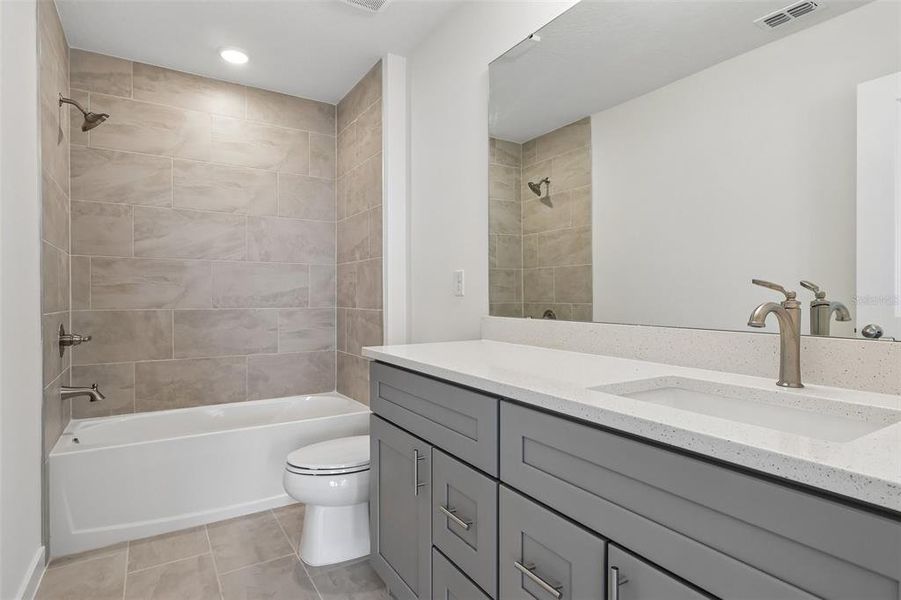 Furnished interior view inside a new home in Hamilton Bluff, Haines City (Image 13).