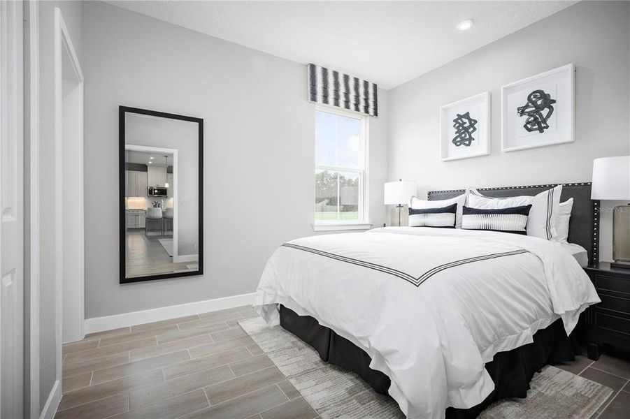 Furnished interior view inside a new home in The Palms at Venetian Bay, New Smyrna Beach (Image 5).