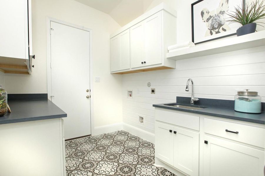 The Lauren II Laundry Room The Lauren II Laundry Room