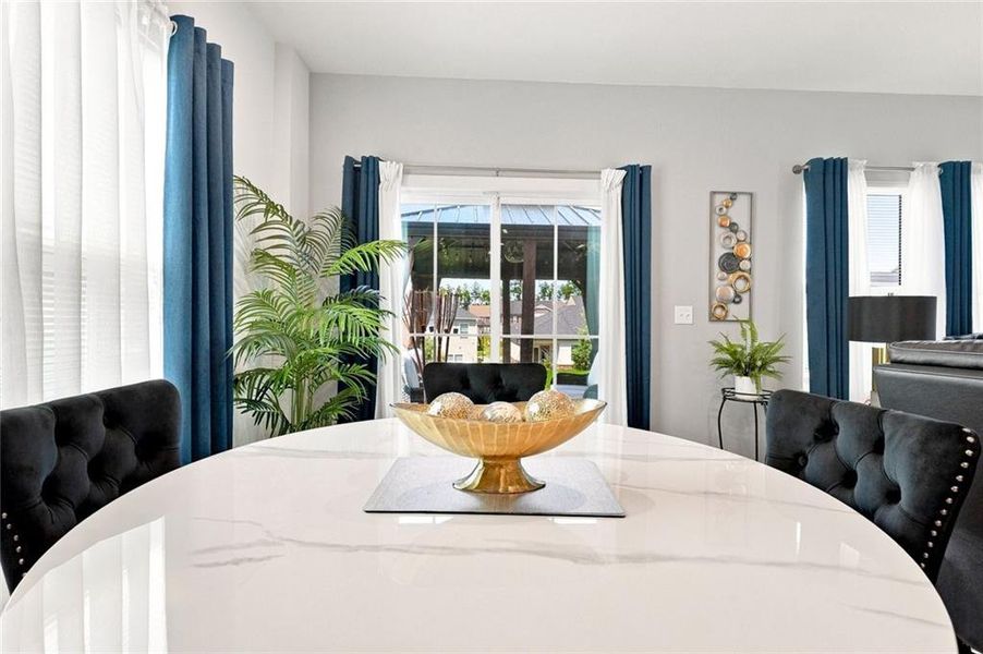 Furnished interior view inside a new home in , Hoschton (Image 5). Furnished interior view inside a new home in , Hoschton (Image 5).