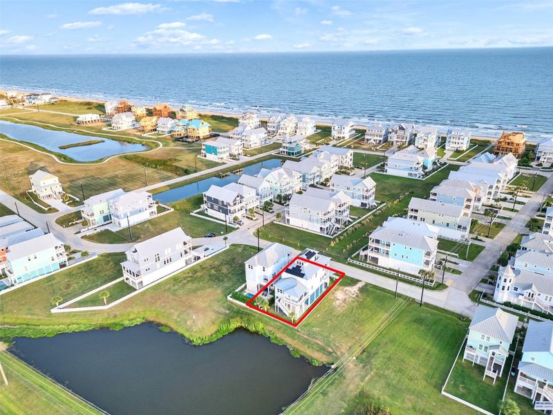 This breathtaking aerial captures the best of Galveston coastal living — a home perfectly positioned in Beachside Village with preserved greenspace ensuring your ocean view remains forever unobstructed. Imagine waking up each day to the sound of the surf and endless Gulf horizons. This breathtaking aerial captures the best of Galveston coastal living — a home perfectly positioned in Beachside Village with preserved greenspace ensuring your ocean view remains forever unobstructed. Imagine waking up each day to the sound of the surf and endless Gulf horizons.