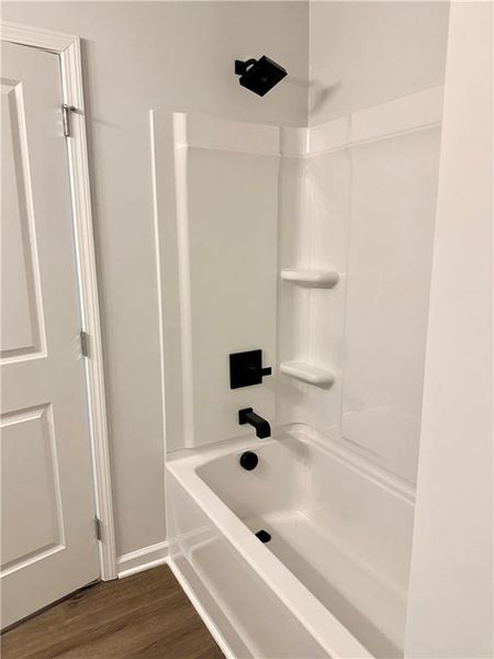 Close-up of interior finishes inside a home in , Atlanta (Image 11).