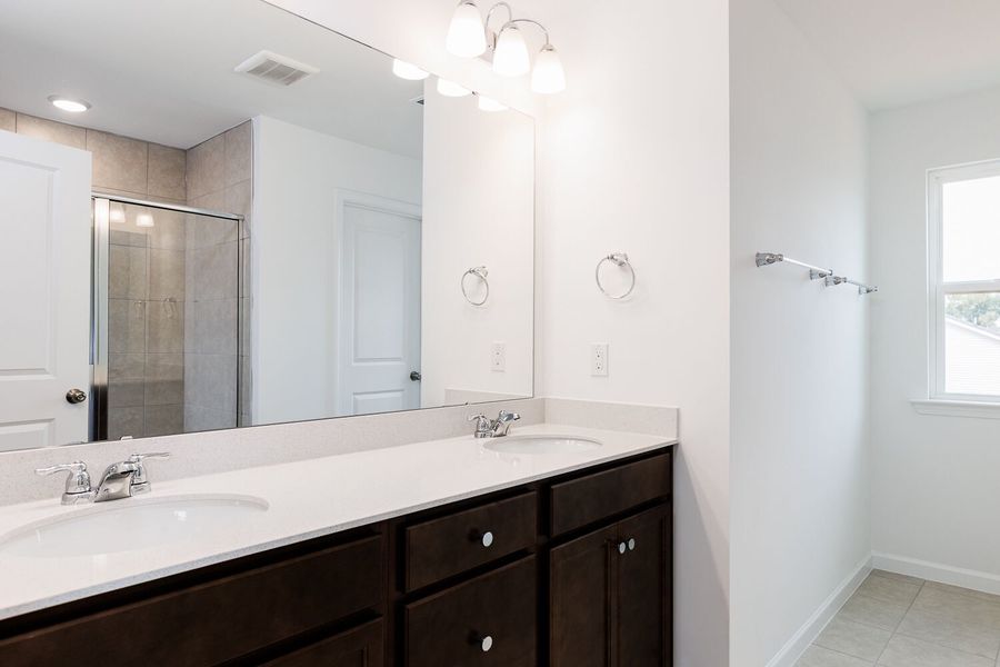Representative furnished interior of a home built from the Tate by Mattamy Homes in Magnolia Park, Garner (Image 11).
