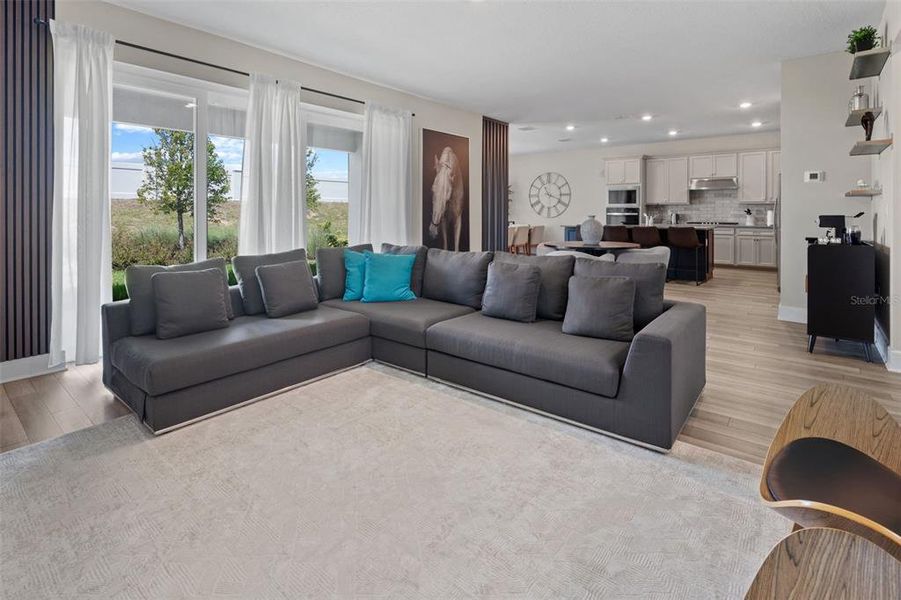 Furnished interior view inside a new home in , Montverde (Image 6).