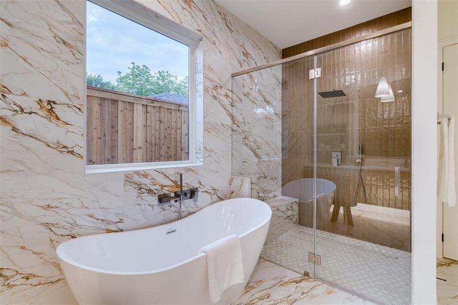 Furnished interior view inside a new home in , Dallas (Image 12).