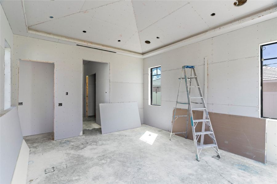 In-progress construction of a new home in , Delray Beach, FL (Image 20).