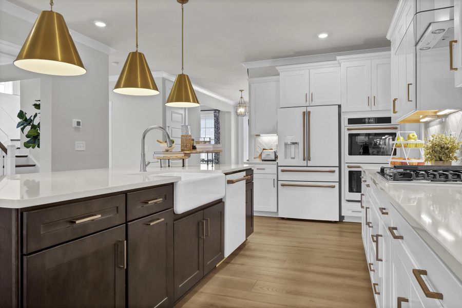 Furnished interior view inside a new home in , Summerville (Image 11).