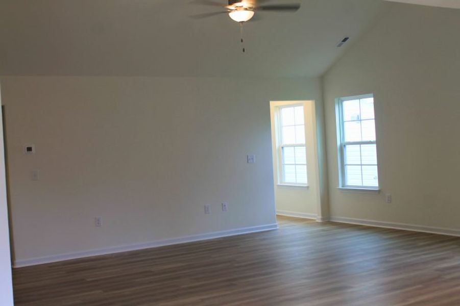 Spacious, unfurnished interior of a new home in Avondale, Greensboro (Image 11). Spacious, unfurnished interior of a new home in Avondale, Greensboro (Image 11).
