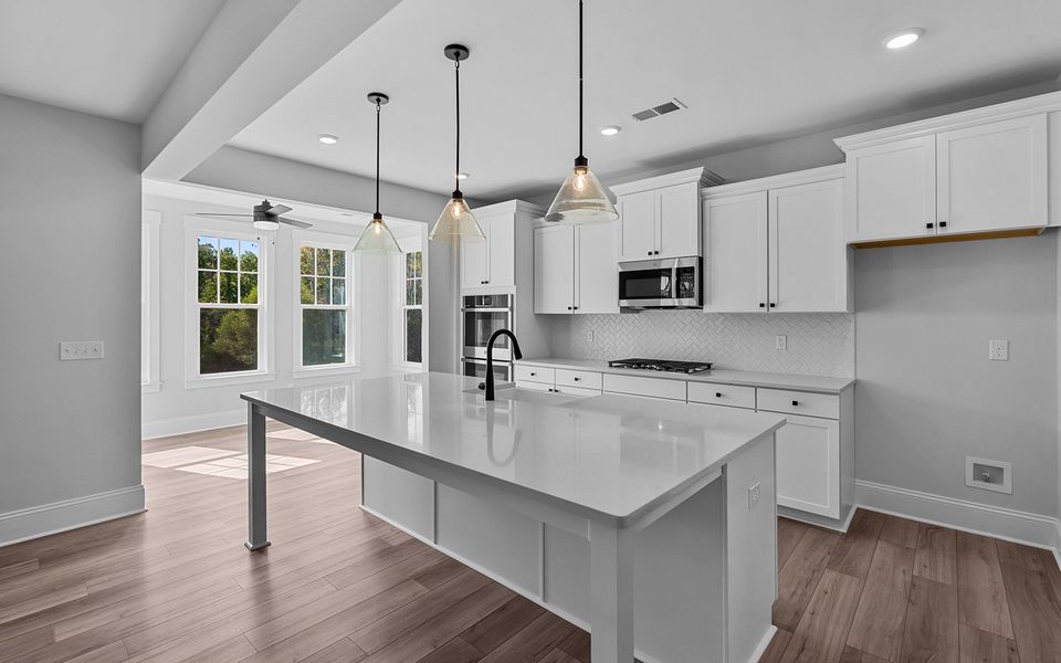 Furnished interior view inside a new home in Hanes Lake, Winston-Salem (Image 8).