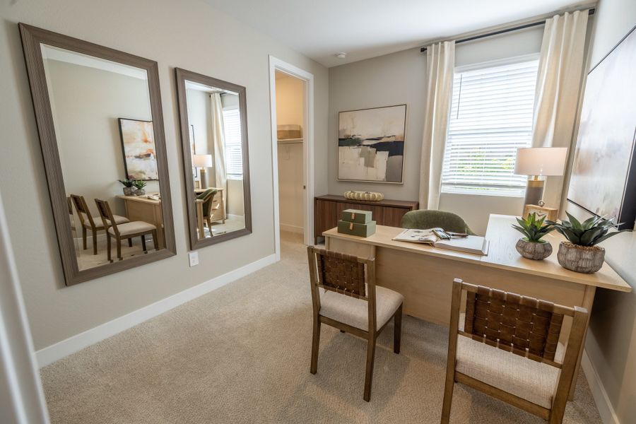 Furnished interior view inside a new home in Blossom Rock Reserve Series, Apache Junction (Image 17).