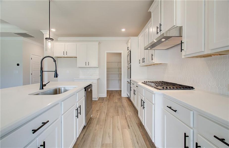 Furnished interior view inside a new home in Mallard’s Landing, Jefferson (Image 5).