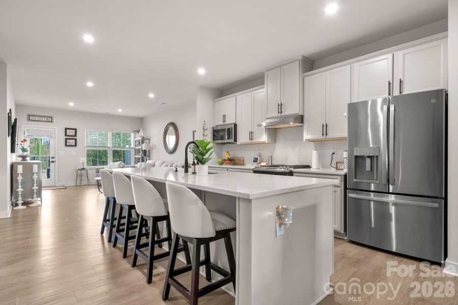 Furnished interior view inside a new home in , Denver (Image 29).