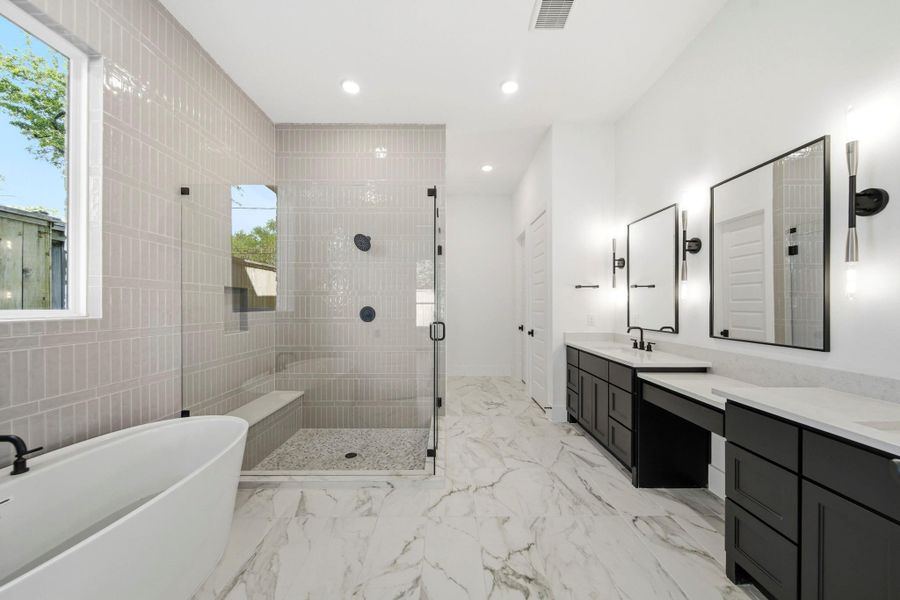 Furnished interior view inside a new home in , Houston (Image 5).