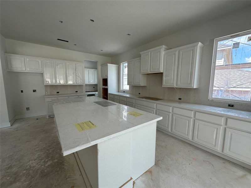 Light & Bright Open Concept Kitchen