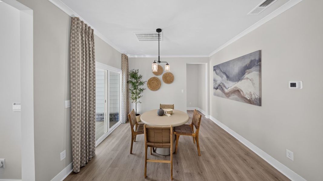 Furnished interior view inside a new home in Westport, York (Image 15).