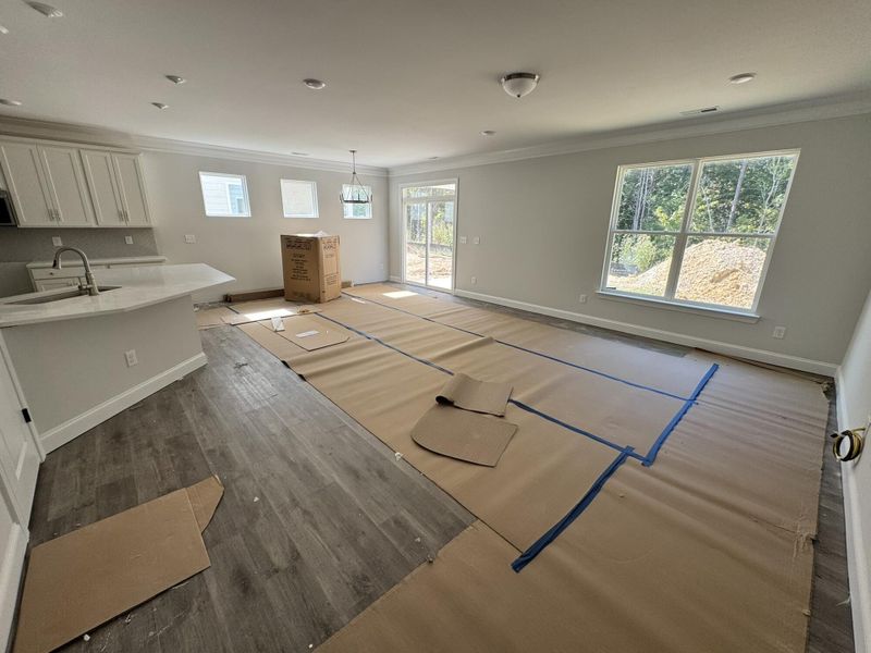 In-progress construction of a new home in Caldwell Forest, Charlotte, NC (Image 5).