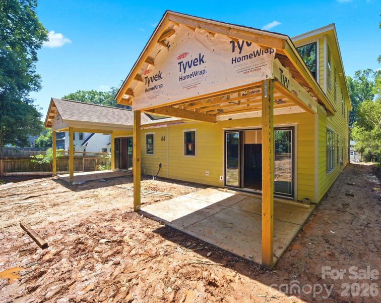 In-progress construction of a new home in , Charlotte, NC (Image 8).