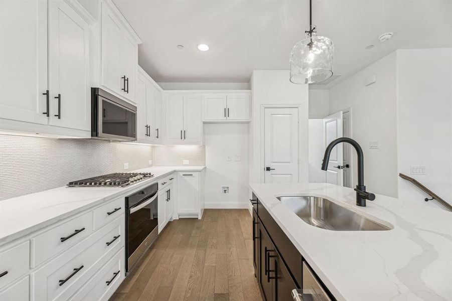 Furnished interior view inside a new home in , Lewisville (Image 14). Furnished interior view inside a new home in , Lewisville (Image 14).