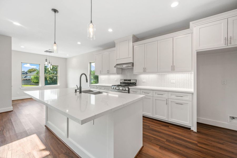 Furnished interior view inside a new home in , Houston (Image 11). Furnished interior view inside a new home in , Houston (Image 11).