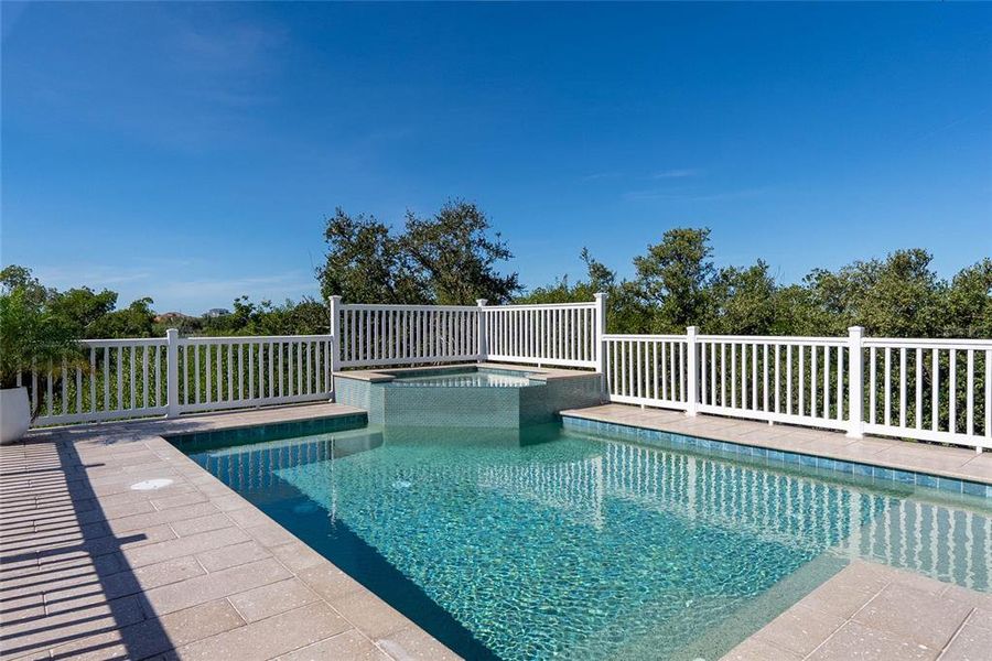 Exterior details and patio area of a home in , Englewood (Image 31).