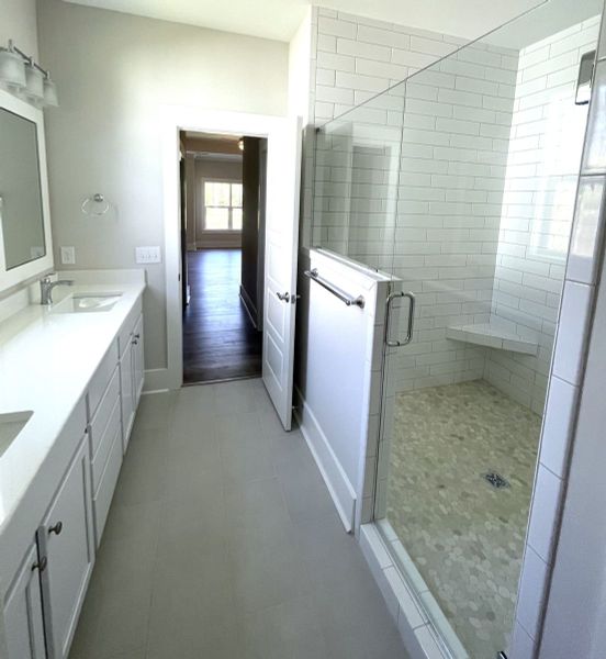 Representative furnished interior of a home built from the Marshall by Bill Clark Homes in Riverside Cove, Wilmington (Image 16).