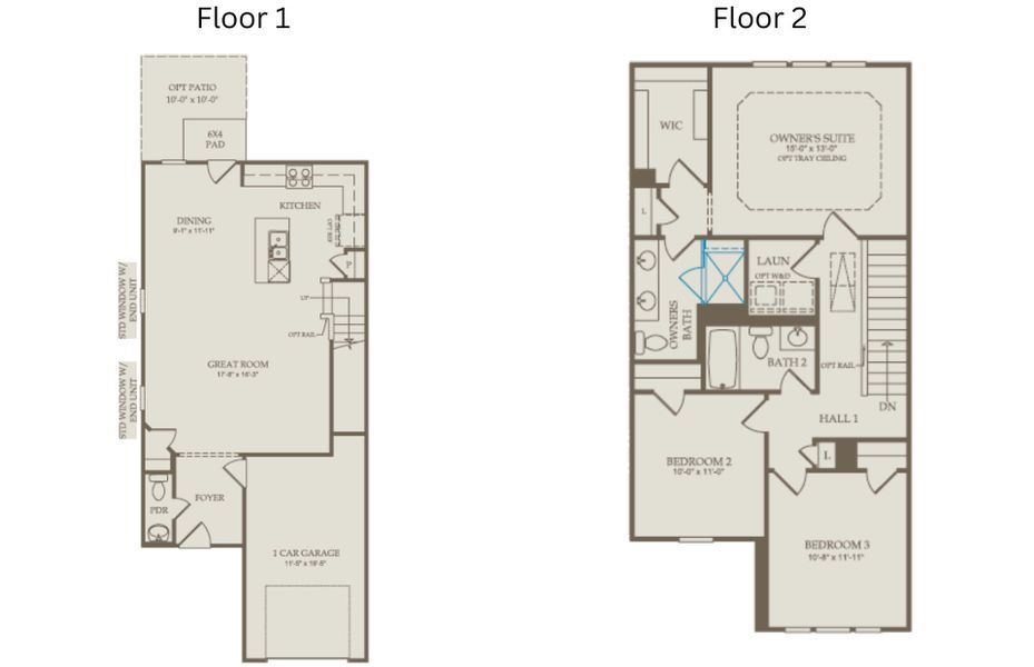 Floor Plan Level 1 and Level 2 Floor Plan Level 1 and Level 2