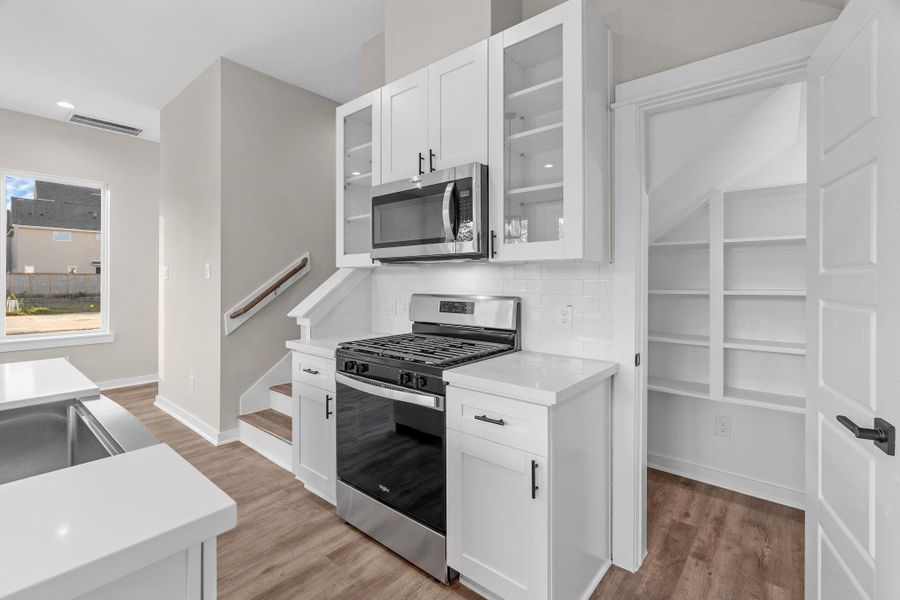 Furnished interior view inside a new home in , Houston (Image 8).