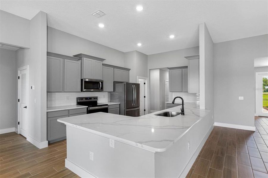 Furnished interior view inside a new home in , Dover (Image 7).
