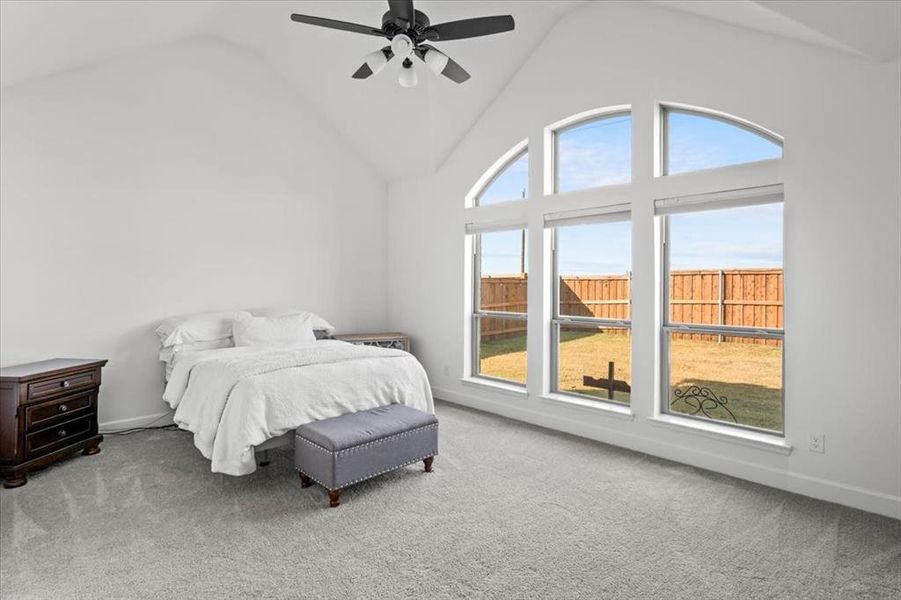 Furnished interior view inside a new home in North Sky 65', Celina (Image 17). Furnished interior view inside a new home in North Sky 65', Celina (Image 17).