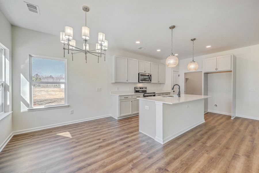 Furnished interior view inside a new home in , Holly Hill (Image 8).