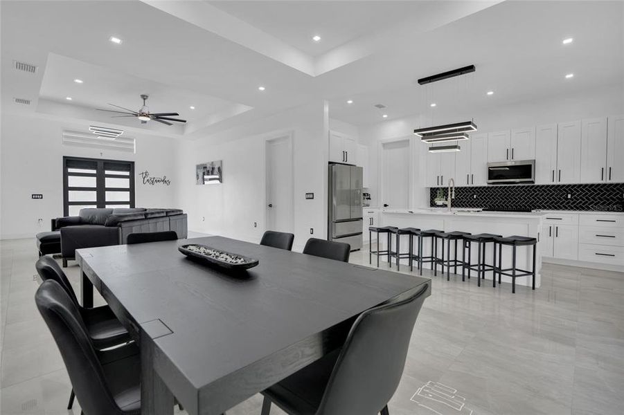 Furnished interior view inside a new home in , Lehigh Acres (Image 24).