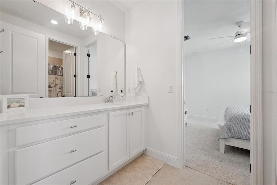 Furnished interior view inside a new home in Northlake at Ovation, Winter Garden (Image 26).